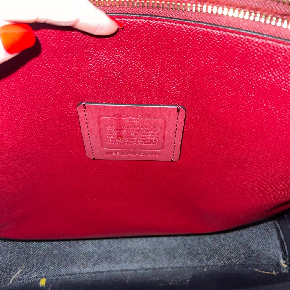 Coach - Mollie Tote 25 In Signature Jacquard With Stripes - Picture 4 of 14